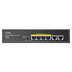 Cudy 6 Port Fast Ethernet 4 PoE 60W Switch | FS1006P