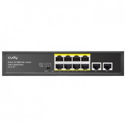 Cudy 10 Port Fast Ethernet 8 PoE 115W Switch | FS1010P