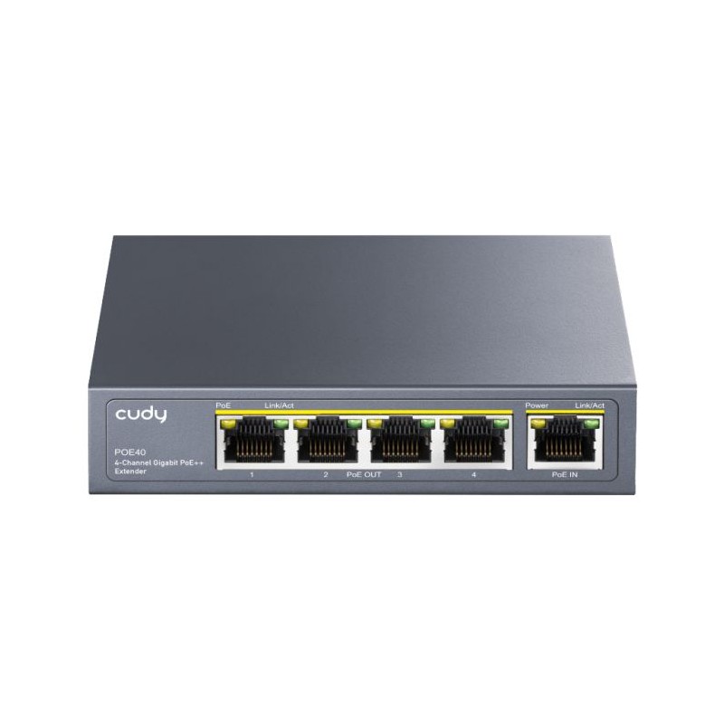 Cudy 4 Port Gigabit PoE 1x PoE Input 60W Switch | POE40