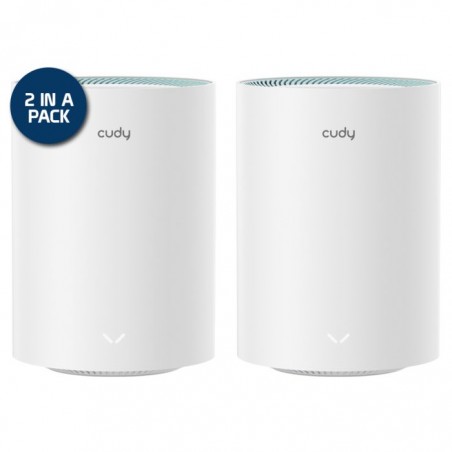 Cudy Dual Band WiFi 5 1200Mbps Gigabit Mesh 2 Pack | M1300 (2-Pack)