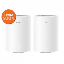 Cudy Dual Band WiFi 6 3000Mbps Multi-Gigabit Mesh 2-Pack | M3000 (2-Pack)