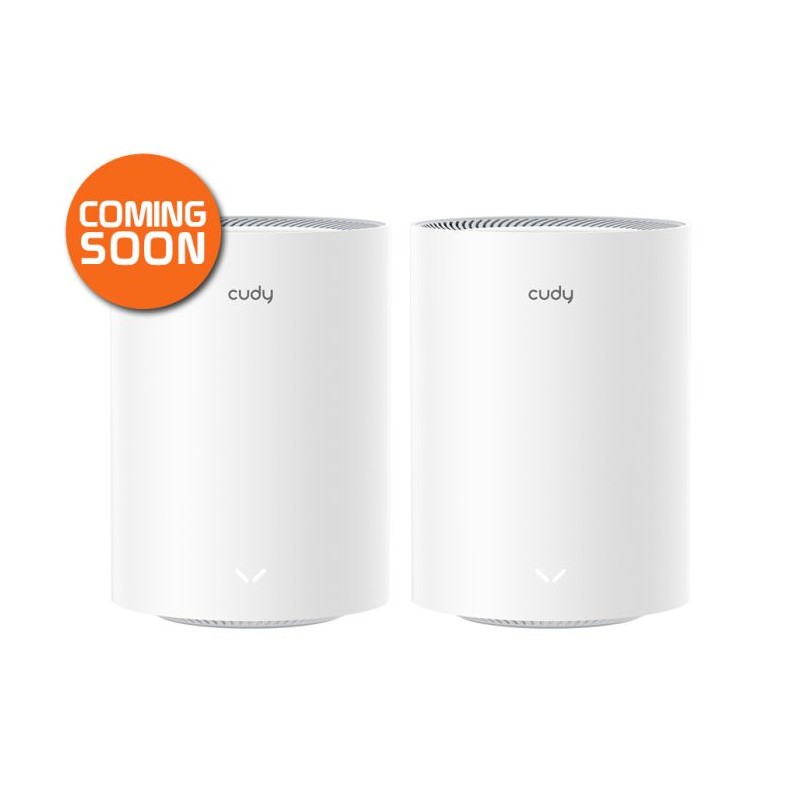 Cudy Dual Band WiFi 6 3000Mbps Multi-Gigabit Mesh 2-Pack | M3000 (2-Pack)