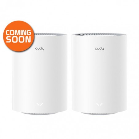 Cudy Dual Band WiFi 6 3000Mbps Multi-Gigabit Mesh 2-Pack | M3000 (2-Pack)