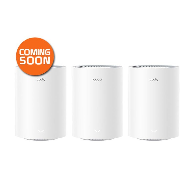 Cudy Dual Band WiFi 6 3000Mbps Multi-Gigabit Mesh 3-Pack | M3000 (3-Pack)