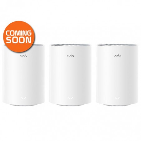 Cudy Dual Band WiFi 6 3000Mbps Multi-Gigabit Mesh 3-Pack | M3000 (3-Pack)