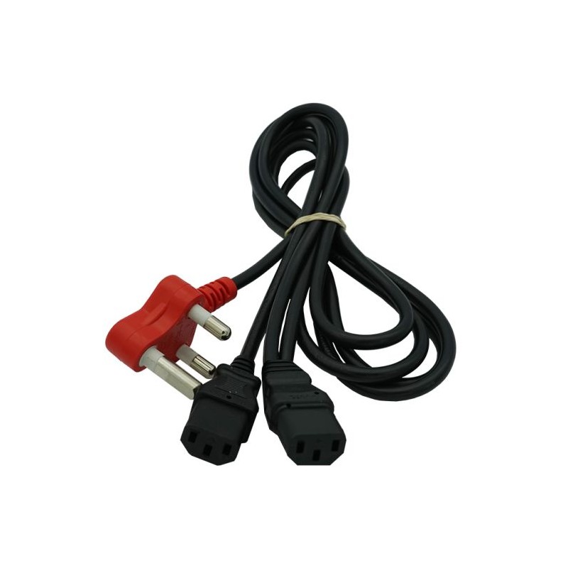 Dedicated 2 Way IEC Power Cable