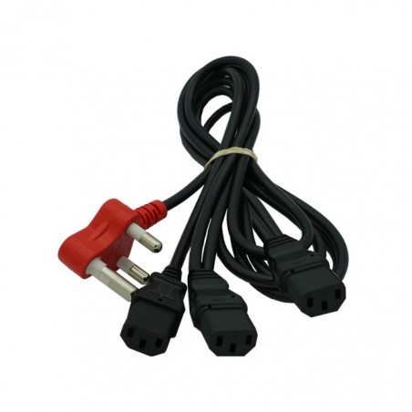 Dedicated 3 Way IEC Power Cable