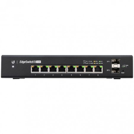 Ubiquiti UISP EdgeSwitch 8 Port PoE 150W 2SFP | ES-8-150W