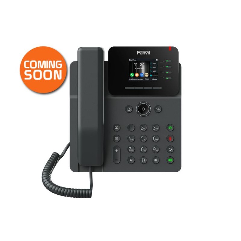 Fanvil 4SIP Colour Screen PoE WiFi VoIP Phone | V61W