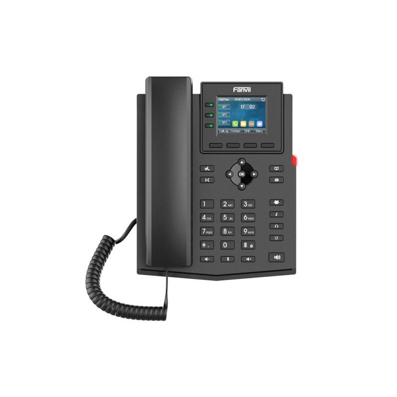 Fanvil 4SIP Gigabit Colour Screen PoE VoIP Phone | X303G