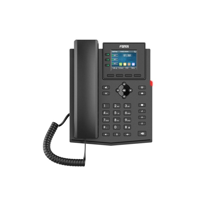 Fanvil 4SIP Colour Screen PoE VoIP Phone | X303P