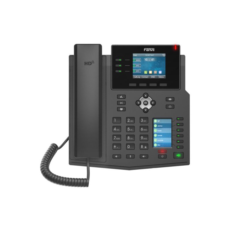 Fanvil 12SIP Gigabit Colour Screen PoE VoIP Phone | X4U