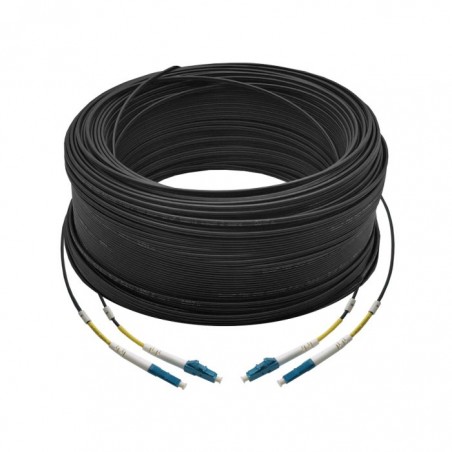 Scoop Fibre Outdoor Uplink Cable 150M LC-LC UPC 2Core