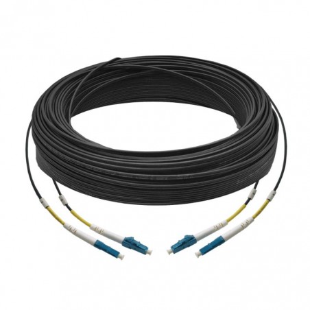 Scoop Fibre Outdoor Uplink Cable 30M LC-LC UPC 2Core