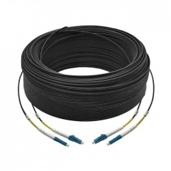 Scoop Fibre Outdoor Uplink Cable 90M LC-LC UPC 2Core