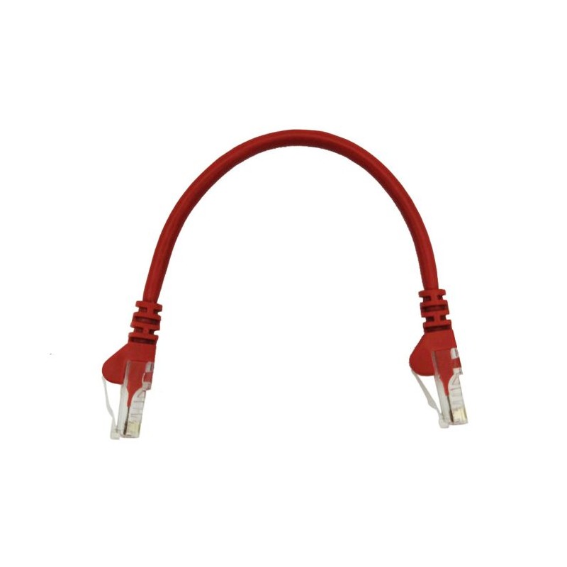 Linkbasic 22cm UTP Cat5e Flylead Red