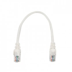 Linkbasic 22cm UTP Cat5e Flylead White