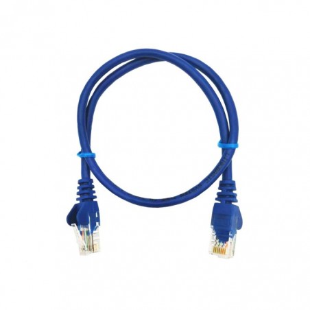 Linkbasic 50cm UTP Cat5e Flylead Blue