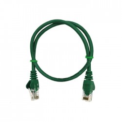 Linkbasic 50cm UTP Cat5e Flylead Green