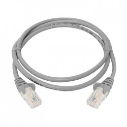 Linkbasic 1 Metre UTP Cat5e Flylead Grey