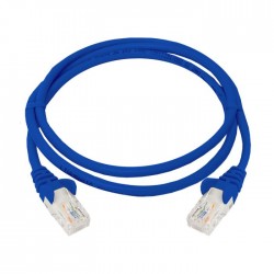 Linkbasic 1 Metre UTP Cat5e Flylead Blue