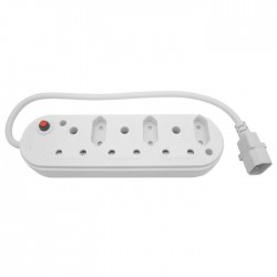 Multi Plug 3x16A 3x5A 0.5m IEC Cord