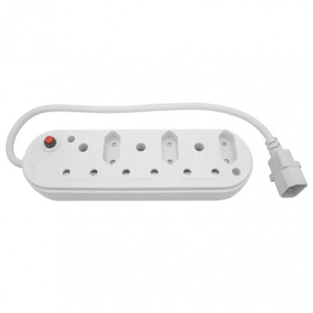 Multi Plug 3x16A 3x5A 0.5m IEC Cord