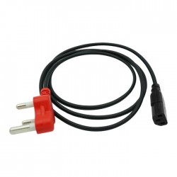 1.8m IEC Power Cord With Dedicated Plug Top