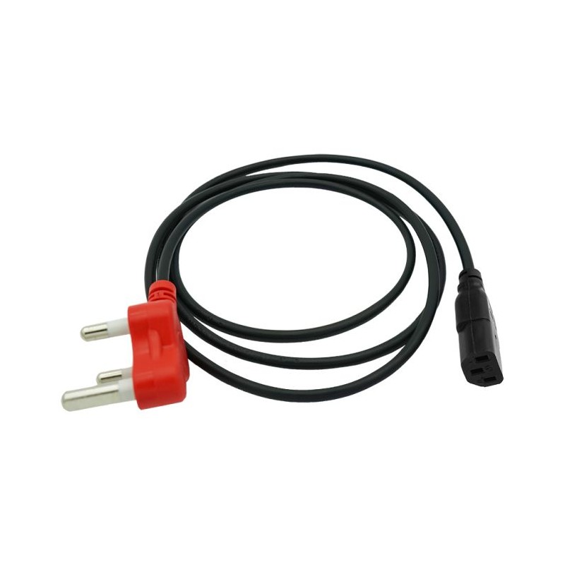 1.8m IEC Power Cord With Dedicated Plug Top