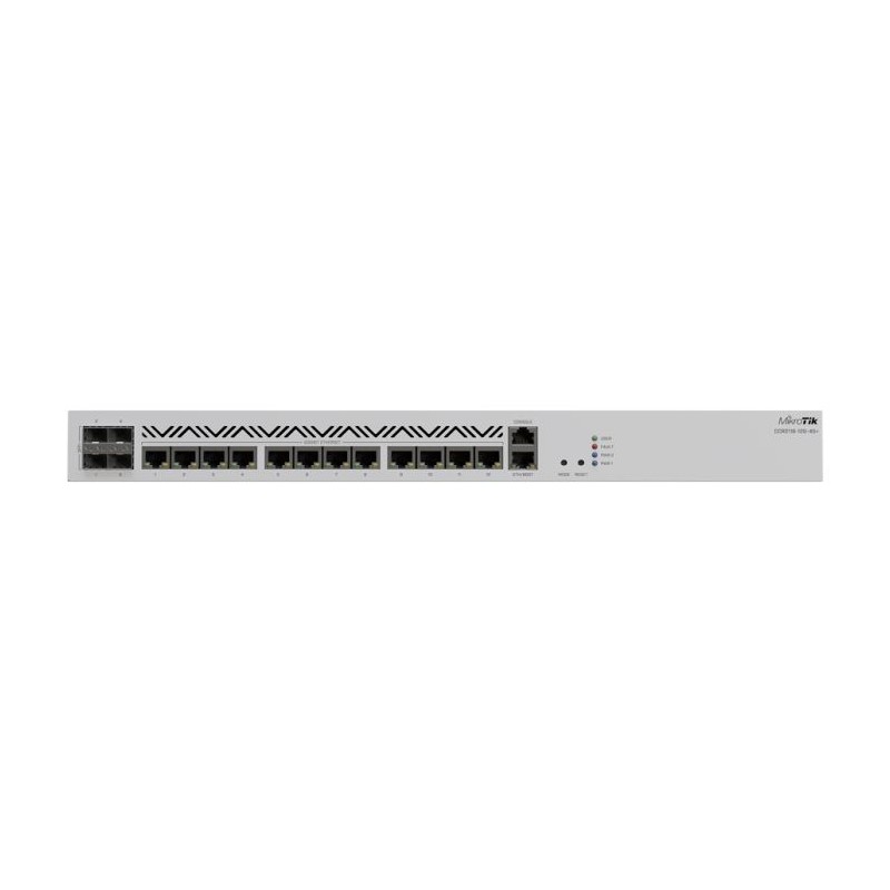 MikroTik Cloud Core 12 Port Gigabit 4SFP+ 16 Core Router | CCR2116-12G-4S+