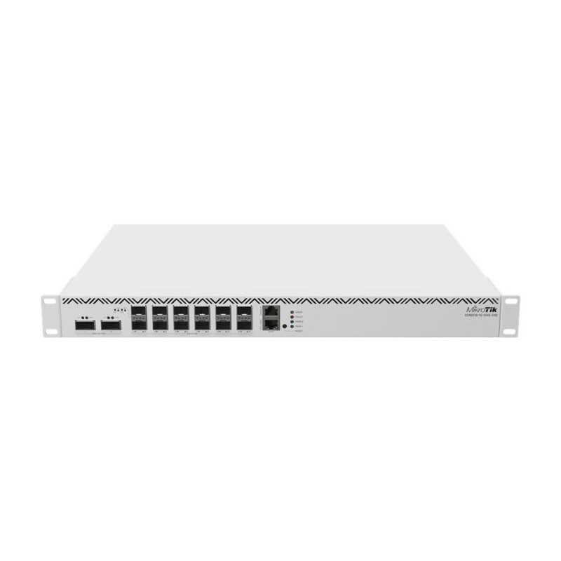 MikroTik Cloud Core 12 Port SFP28 2 QSFP28 16 Core Router | CCR2216-1G-12XS-2XQ