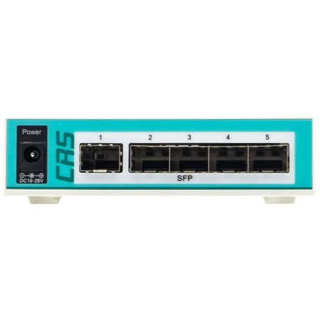 MikroTik Cloud Router Switch 5 Port SFP 1 PoE/SFP Port | CRS106-1C-5S