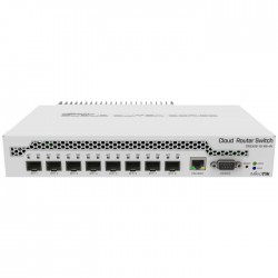 MikroTik Cloud Router Switch 8 Port SFP+ with PoE Input | CRS309-1G-8S+IN