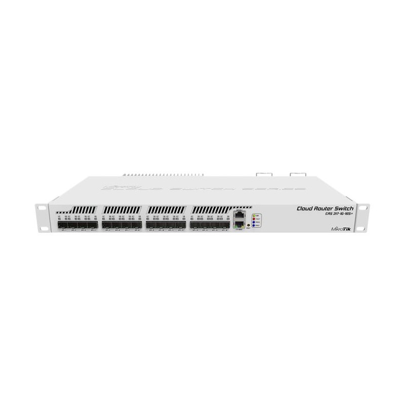 MikroTik Cloud Router Switch 16 Port SFP+ | CRS317-1G-16S+RM