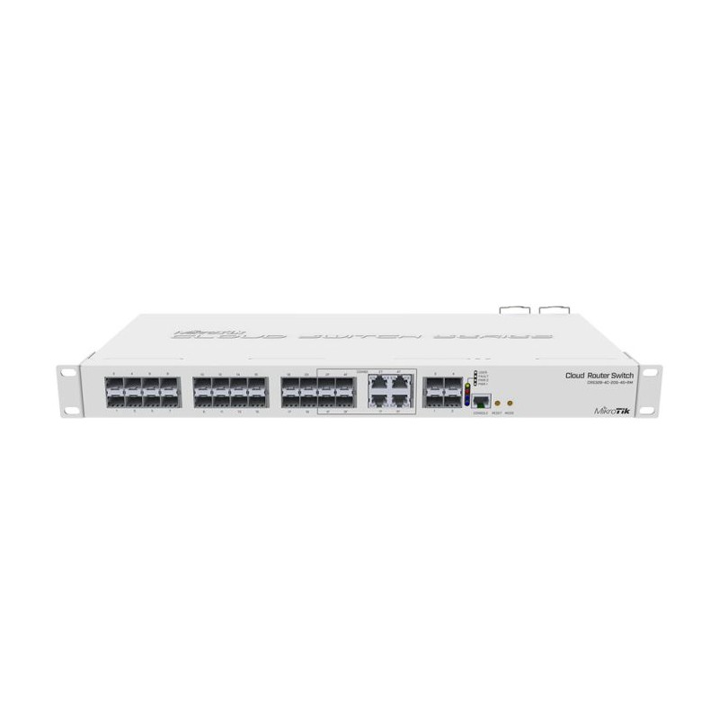 MikroTik Cloud Router Switch 20 Port SFP 4SFP+ 4 Gigabit/SFP Ports | CRS328-4C-20S-4S+RM