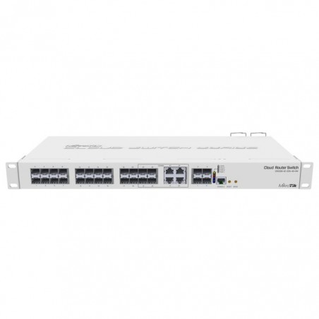 MikroTik Cloud Router Switch 20 Port SFP 4SFP+ 4 Gigabit/SFP Ports | CRS328-4C-20S-4S+RM