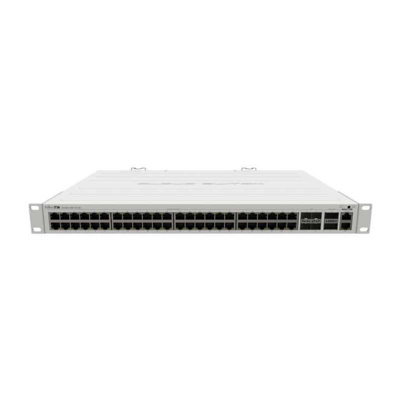 MikroTik Cloud Router Switch 48 Port Gigabit 4SFP+ 2 QSFP+ | CRS354-48G-4S+2Q+RM