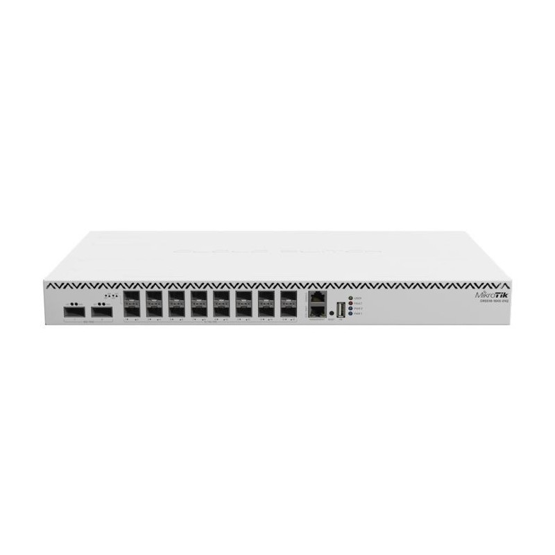 MikroTik Cloud Router Switch 16 Port SFP28 2 QSFP28 | CRS518-16XS-2XQ-RM