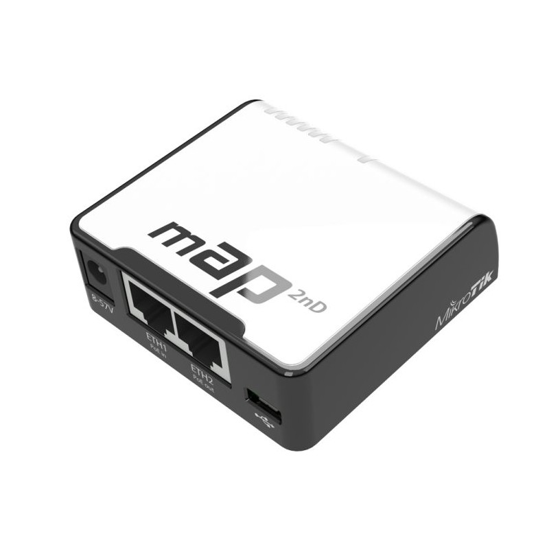 MikroTik mAP 2.4GHz  1.2dBi USB PoE WiFi AP | RbmAP2nD