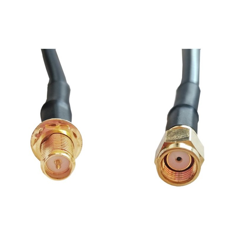 0.5M RPSMA Male to RPSMA Female Cable