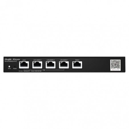 Reyee 5 Port Gigabit 4 WAN 4 PoE 60W Cloud Router | RG-EG305GH-P-E