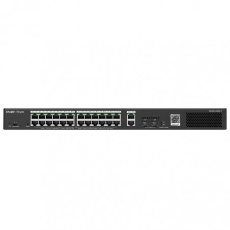 Reyee 26 Port Gigabit with 24 PoE 370W 2SFP Smart Managed Switch | RG-ES228GS-P