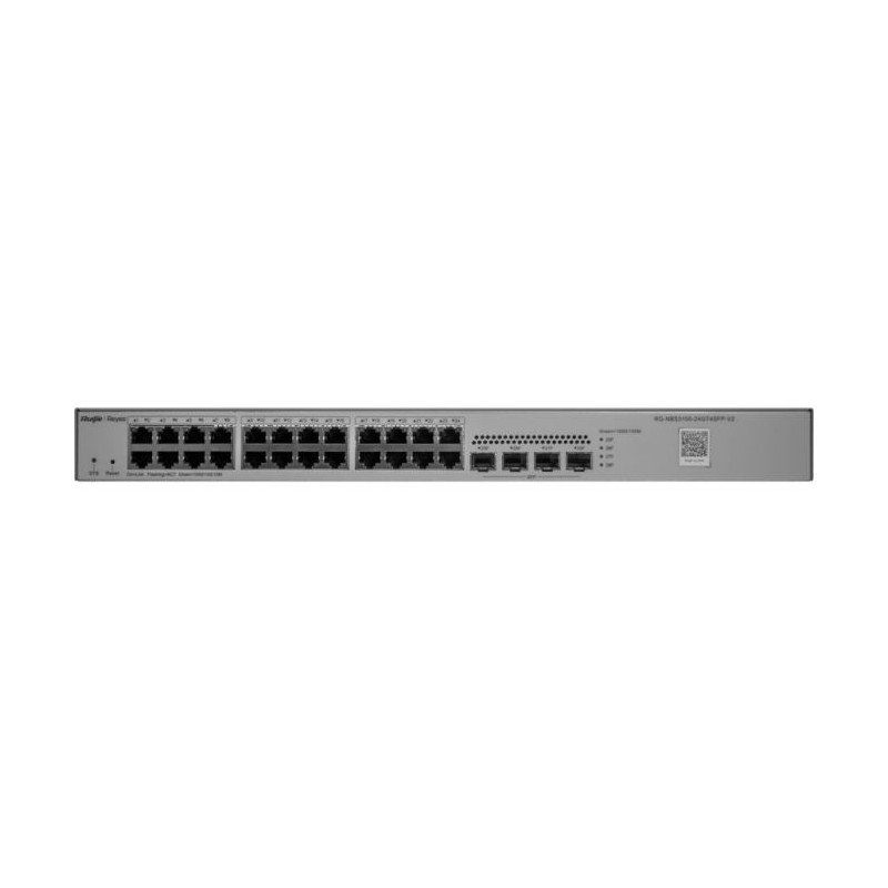 Reyee 24 Port Gigabit 4SFP Layer 2+ Smart Managed Switch | RG-NBS3100-24GT4SFP-V2