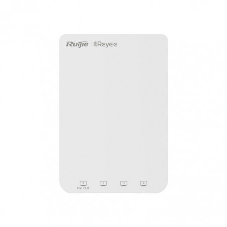 Reyee Dual Band WiFi 5 1300Mbps 5 Port Gigabit Mesh In-Wall AP | RG-RAP1200(P)