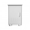 Scoop 18U 600mm Deep Outdoor Cabinet with 2 fans