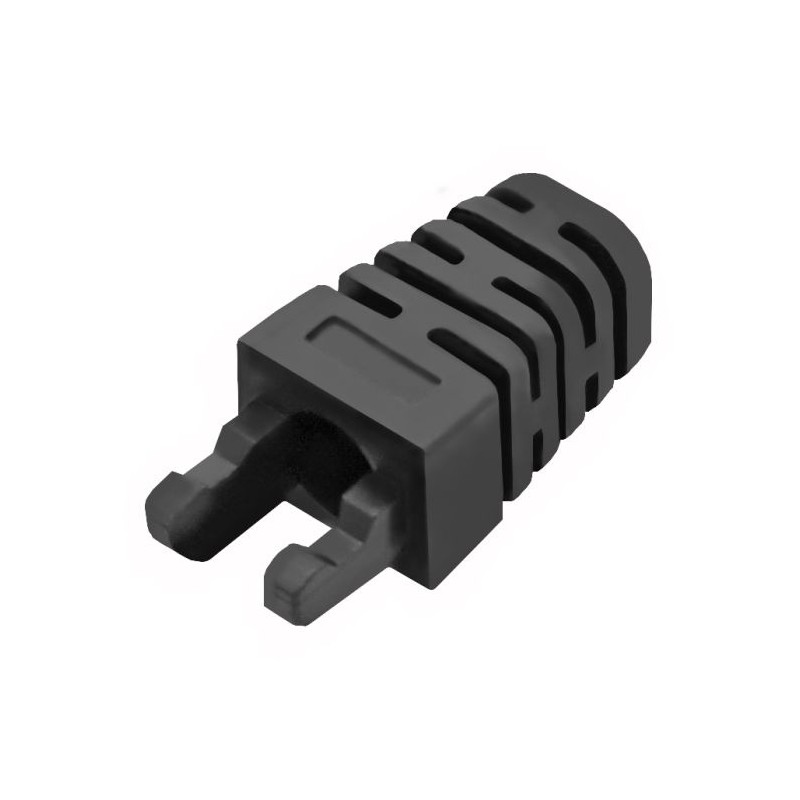 Linkbasic RJ45 Black Crimp Boot