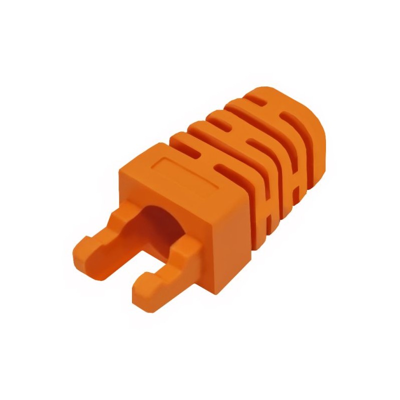 Linkbasic RJ45 Orange Crimp Boot