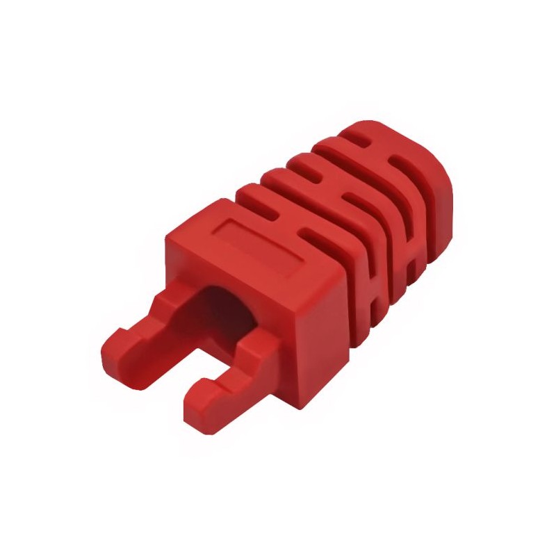 Linkbasic RJ45 Red Crimp Boot