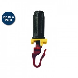 Rackstuds 2.2mm 100 Pack Red | RSL2.2R100-S2