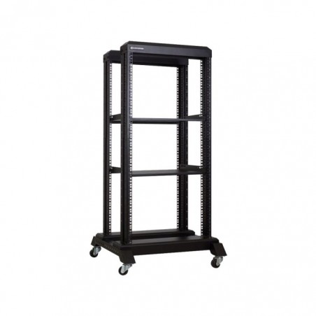 Linkbasic 22U 600 Deep Open Rack & 2 Shelves